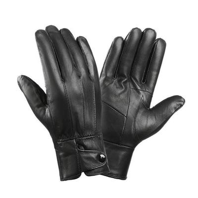 Warme Lederhandschuhe für Herren im Winter