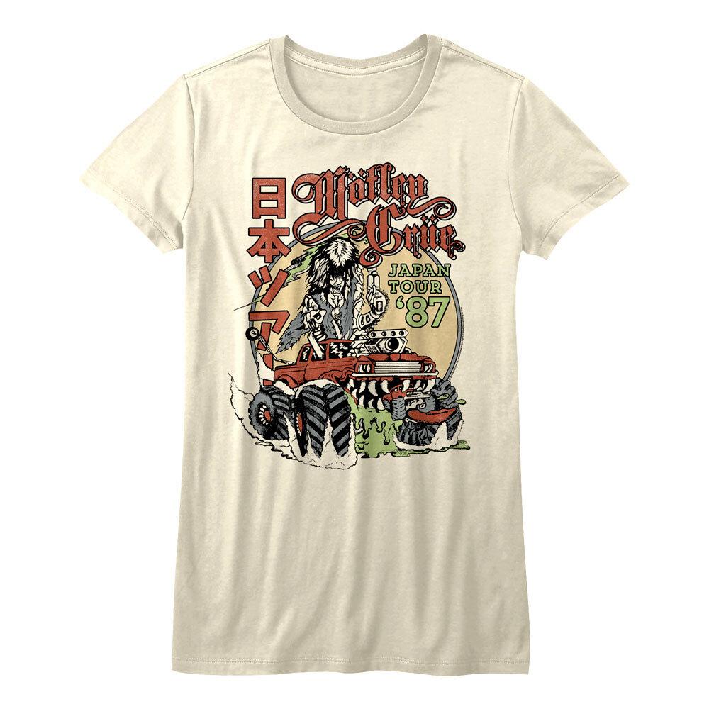 

Motley Crue Japan Tour 1987 Women s T Shirt L