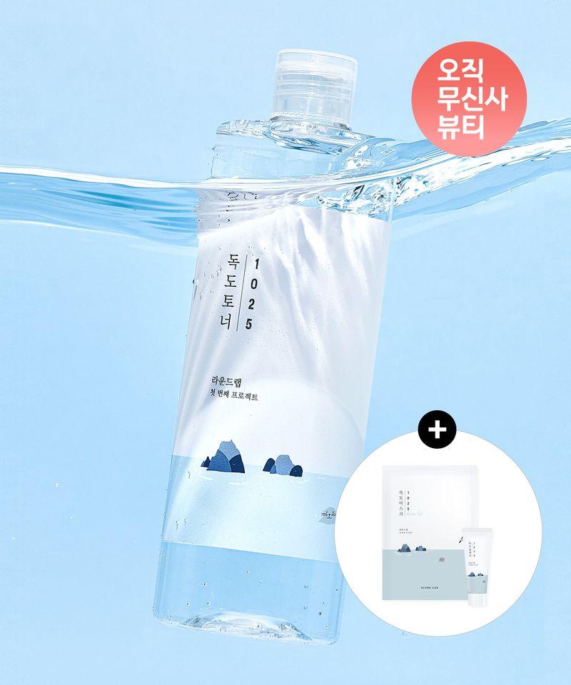 1025 Dokdo Toner 500ml (+ Dokdo Cleanser 40ml + 1 Water Gel Mask Gift)