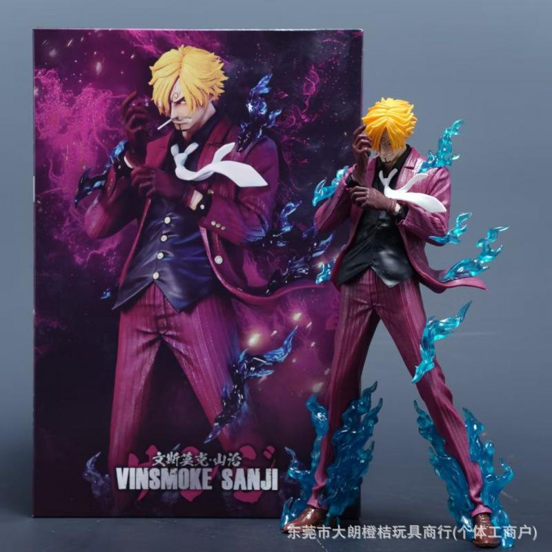 

Фігурка One Piece TH Tianhui Санджі, вибуховий газ Чорна Нога Санджі анімація Король Моря оточуючі статуетки для надсилання подарунків