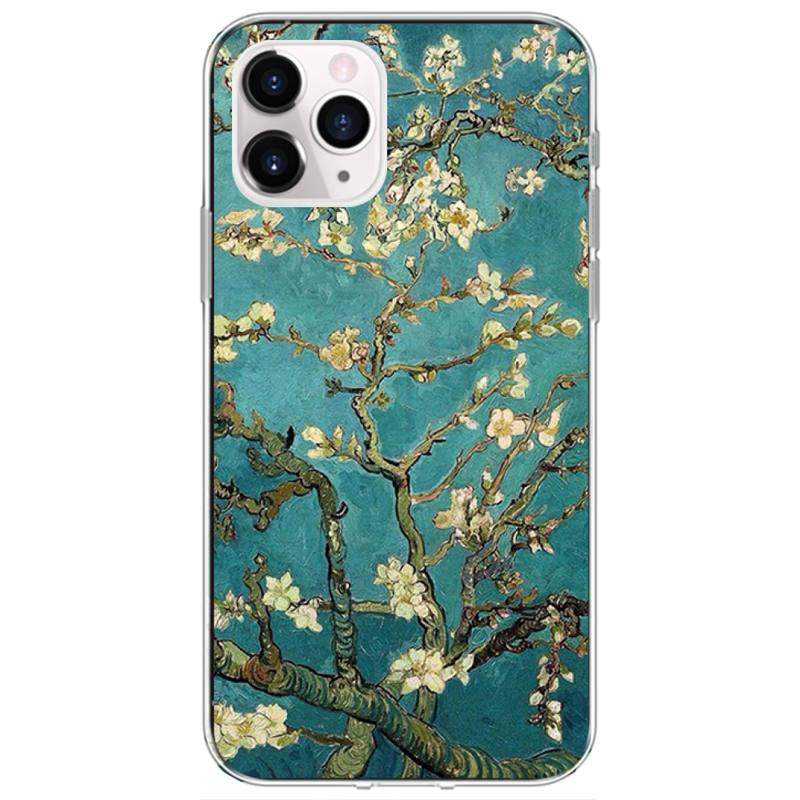 Van Gogh Oil Painting Monet Oil Painting Phone Case For iPhone 12 11Pro XS MAX XR 7 8 6 Plus 5 5S SE 12 Mini SE2