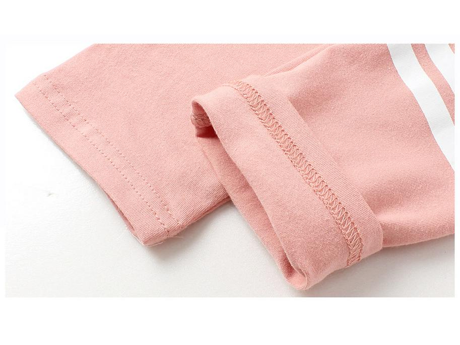 Korean Style Girls' Printed Leggings - Shark Print Tight Pants for Spring & Autumn