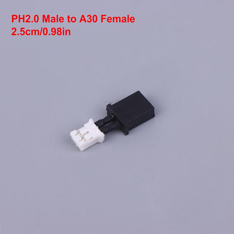 1PCS Short 1S Hollow Cup Lithium Battery Adapter Cable PH2.0 To BT2.0 GNB27 Male Female Connector Head For RC Airplane Drone