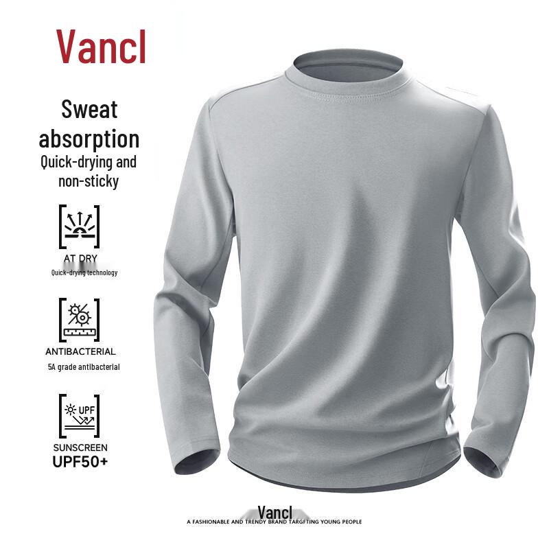 VANCL Men's Quick-Dry Long Sleeve Performance T-Shirt