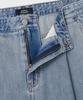 MUSINSA STANDARD Linen-Like Semi-Balloon Denim Pants [Sky Blue]