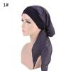 Dámský pastorální elastický bavlněný turbanový klobouk Šátek bandana pirátská čepice pokrývka hlavy