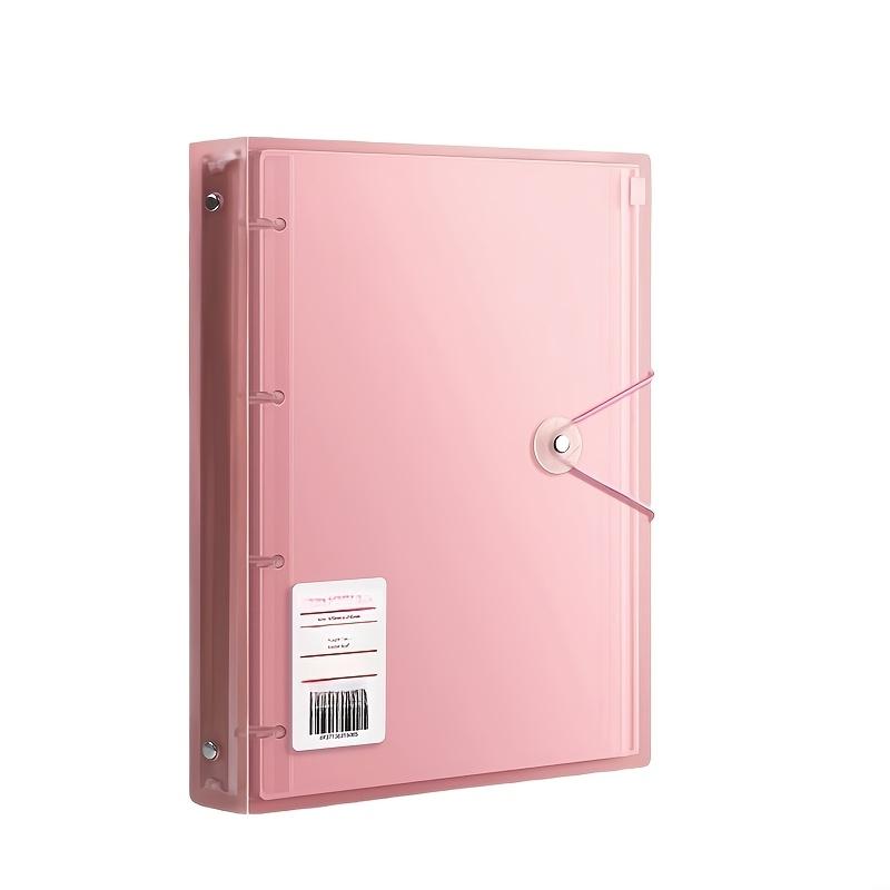 Durable Waterproof Zipper Binder Plastic Material Secure Lock Closure Essential Documents Organizer 2980₽