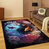 Yin Yang Symbol Chinese Tai Chi Carpet Rug for Bedroom Living Room Sofa Playroom Doormat Home Decor,Kid Game Area Rug Non-slip