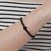 (925Silber) Mitternachtsherz Armband