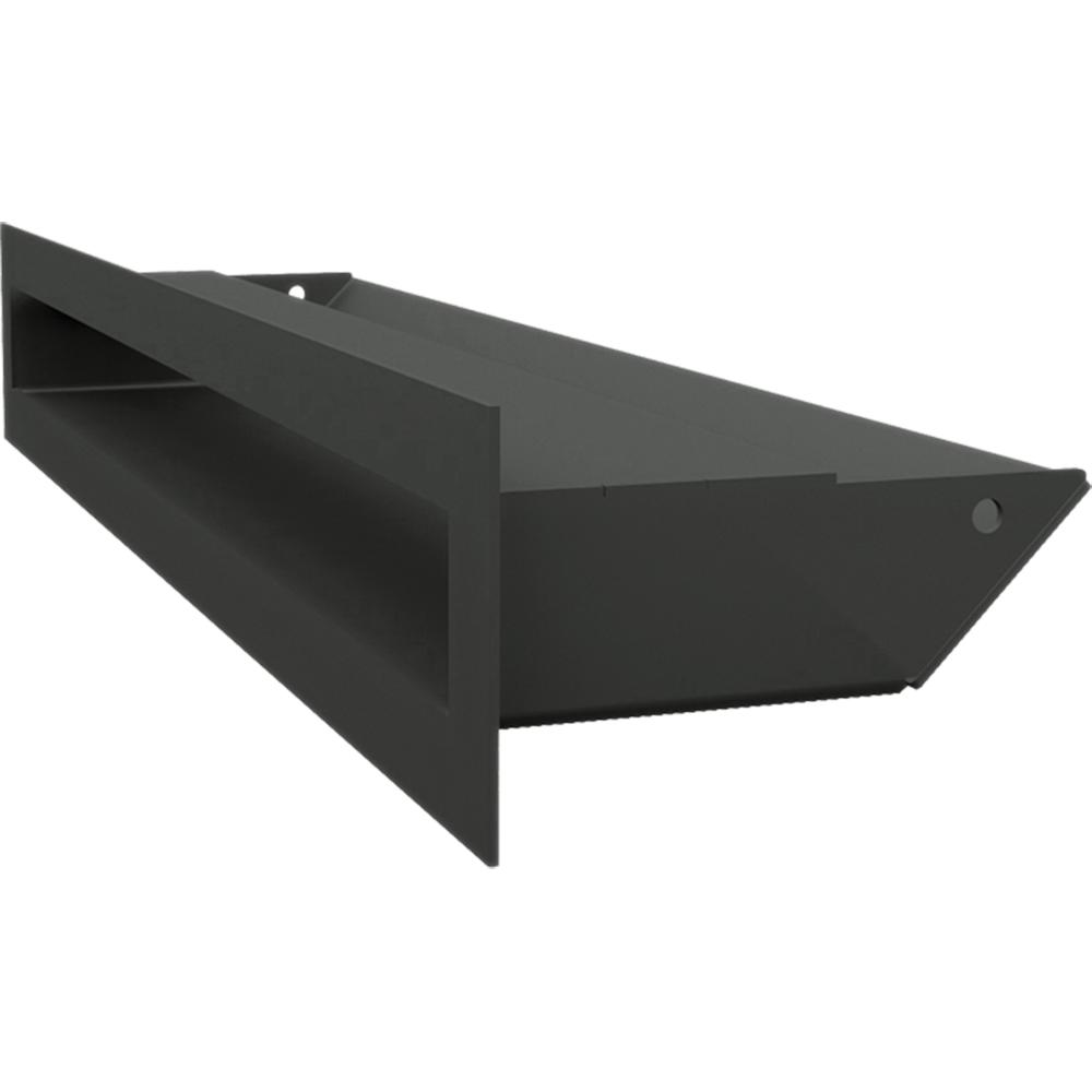 Cubierta de ventilación LUFT 6x40 negro Slim