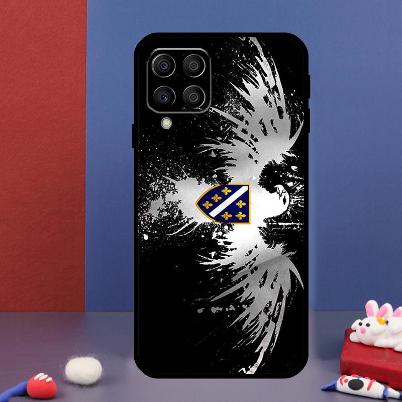 Bosnia and Herzegovina Flag For Samsung Galaxy M15 M55 M33 M13 M23 M53 M31 M51 M14 M34 M54 M20 M30s M52 M32 Phone Case