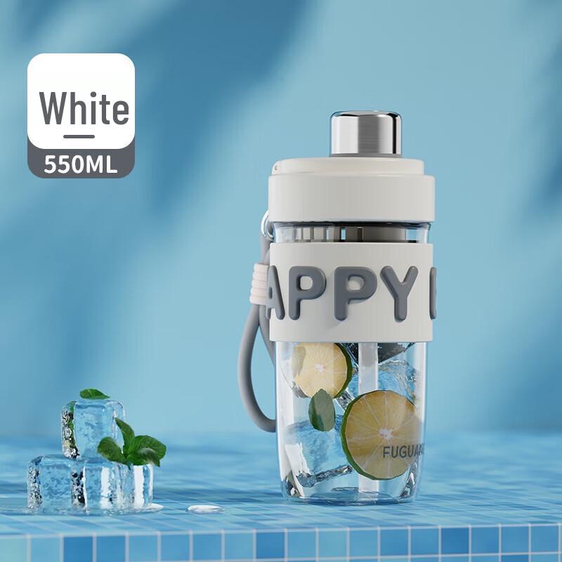 FUGUANG Sports Straw Water Bottle