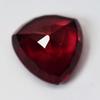 Natural Red Ruby Loose Gemstone 10.20 Ct Trillion Shape for Jewelry Making and Gem Collections