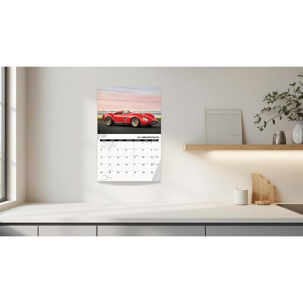 2026 Super Cars Calendar - Stunning Photography - Luxury Sports Dream Car Wall Calendar 2026 - Ideal for Home, Office, Garage - Gift for Auto