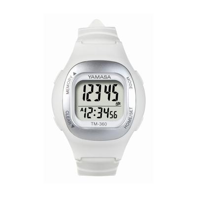 Yamasa Clock & Instrument Co., Ltd. Watch Pedometer (WATCH MANPO) White [Wristwatch-type Pedometer] TM-360W
