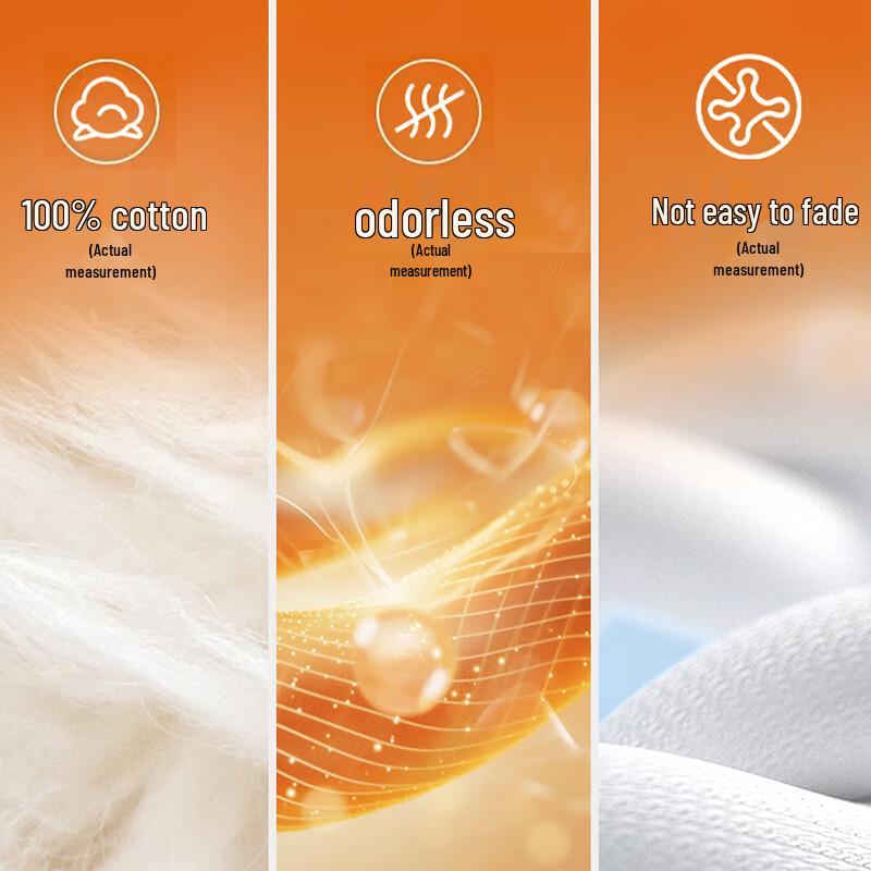 Yiershuang Men's 100% Cotton Extended Leg Boxer Briefs (3-Pack)