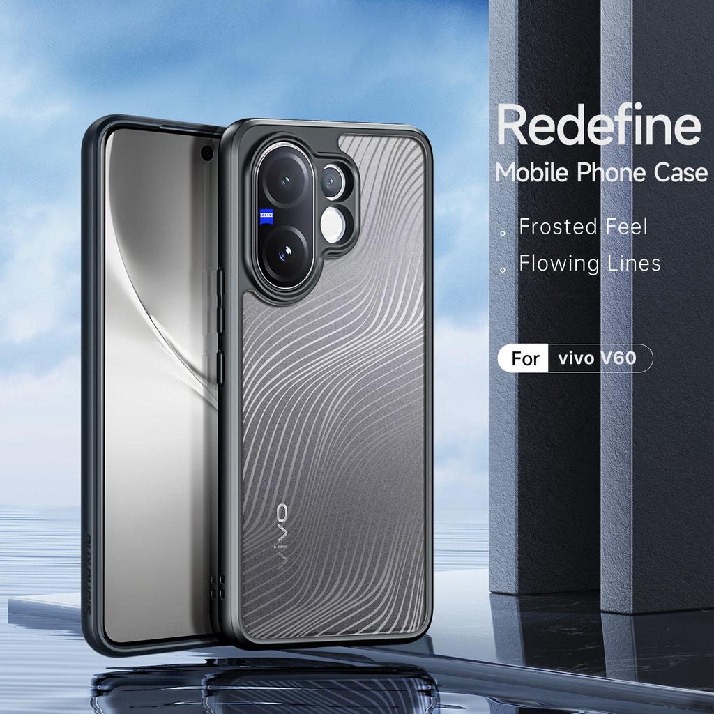 For Vivo V60 5G Case DUX DUCIS Aimo Series TPU+PC Matte Drop-proof Phone Cover (REACH Certification)