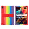 URAO C107 10.1" Tablet Case - Full Coverage Anti-Drop Silicone Stand with Edge-Wrapped Rubber Shell
