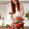 Airmate Cast Iron Enamel Dutch Oven
