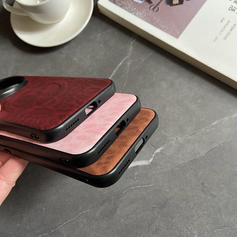 For Huawei Honor Magic 7 Pro Case Soft PU Skin Magnetic Wireless Charging Protective Back Cover Case For Magic 7 6 5 Pro Shell