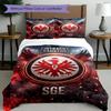 3pcs Duvet Cover Set (1*Duvet Cover + 2*Pillowcase, Without Core), Eintracht Frankfurt Print Bedding Set, Bedroom Decor, All‑Season, Gift