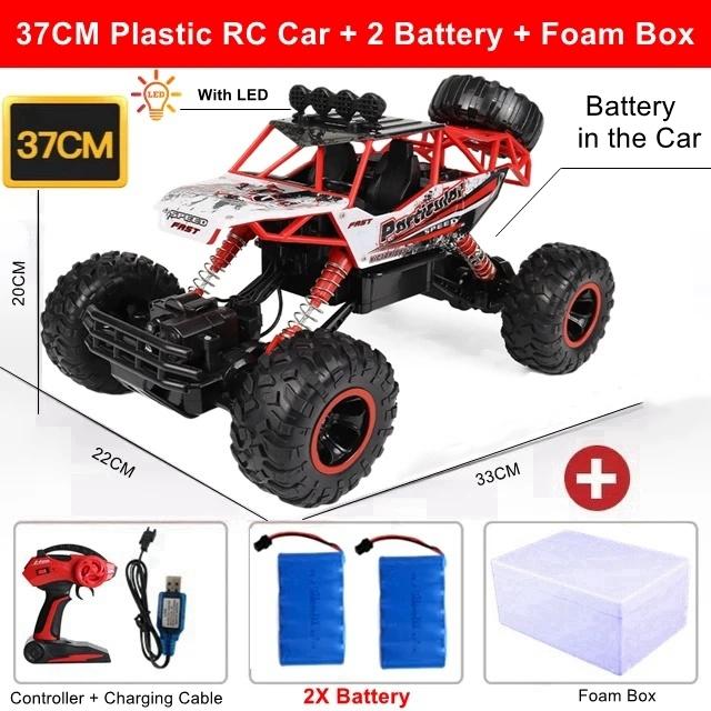 RC Car Remote Control Climbing Vehicle Outdoor All Terrain Off-road Trucks 4WD Racing Drift Cars Toy Gift for Kids Adults