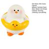 Mini Goose Figurine Tiny Miniature White Goose Small Cute Resin Animal Statue for DIY Crafts Lawn Yard Decor Dollhouse