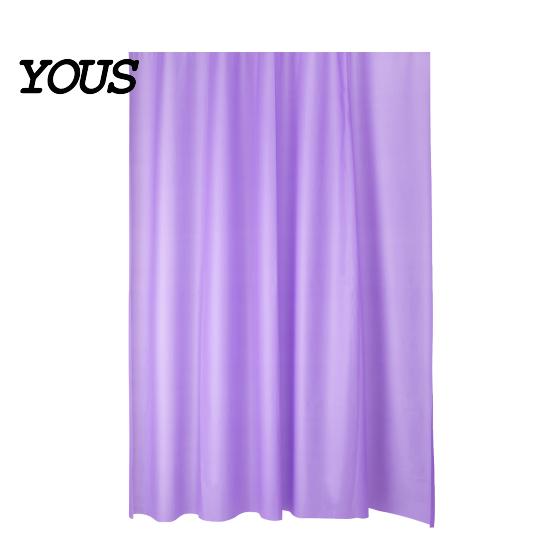 Mold Resistant Shower Curtain Plastic Liner, Modern Solid Color Bathroom Curtain, Waterproof Easy Clean with Metal Grommets for Decor Humidity