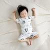 Summer Baby Pajama Set: Short Sleeve & Shorts for Infants