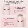 2 In 1 Women's Electric Shaver - Versatile Hair Removal for Bikini,Eyebrows,Face,Legs,Underarms,Portable Trimmer, Rechargeable