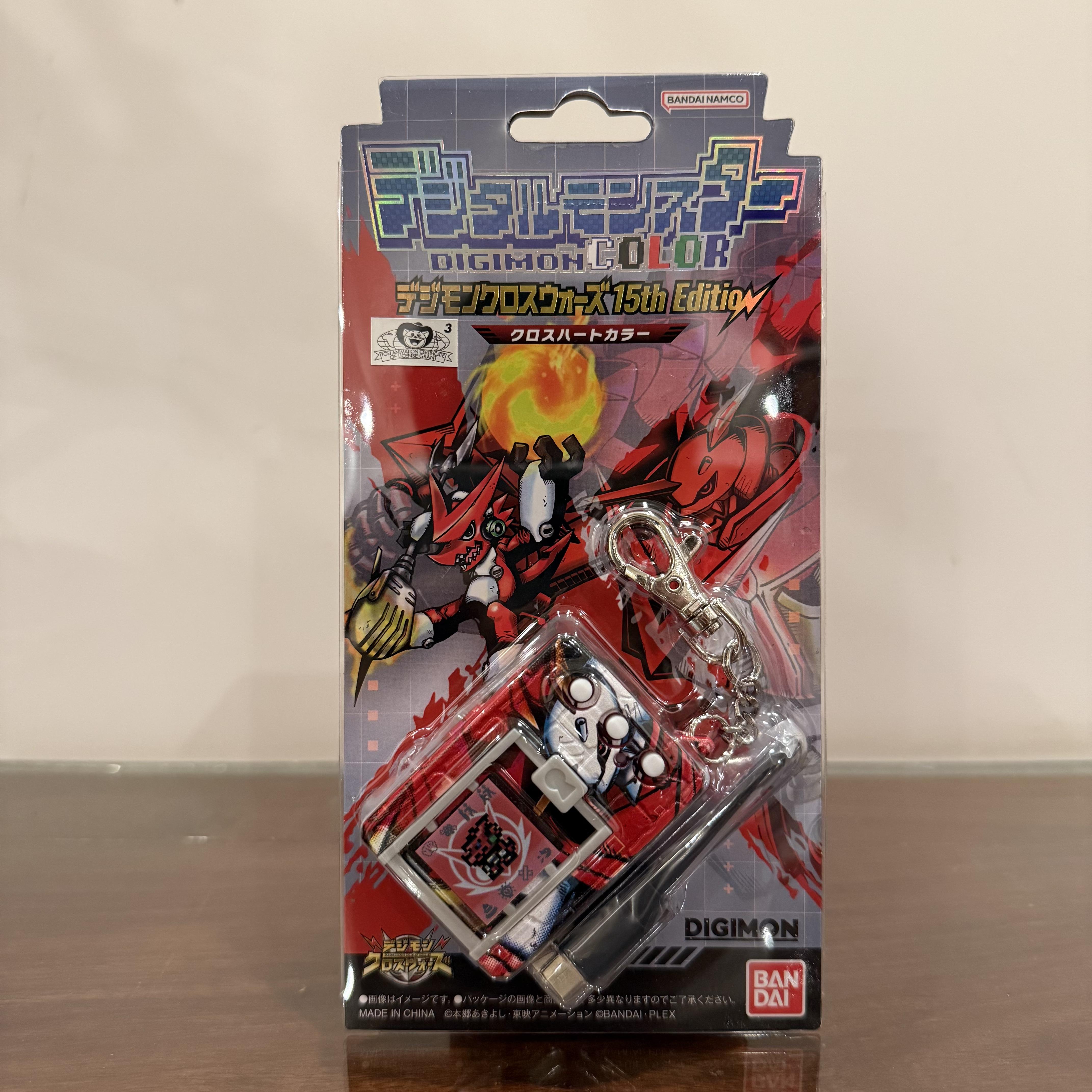 Genuine  Digimon Adventure Color Digimon Xros Wars 15th Edition Pb Digital Monster Decorations Birthday Gift Surprise Toy