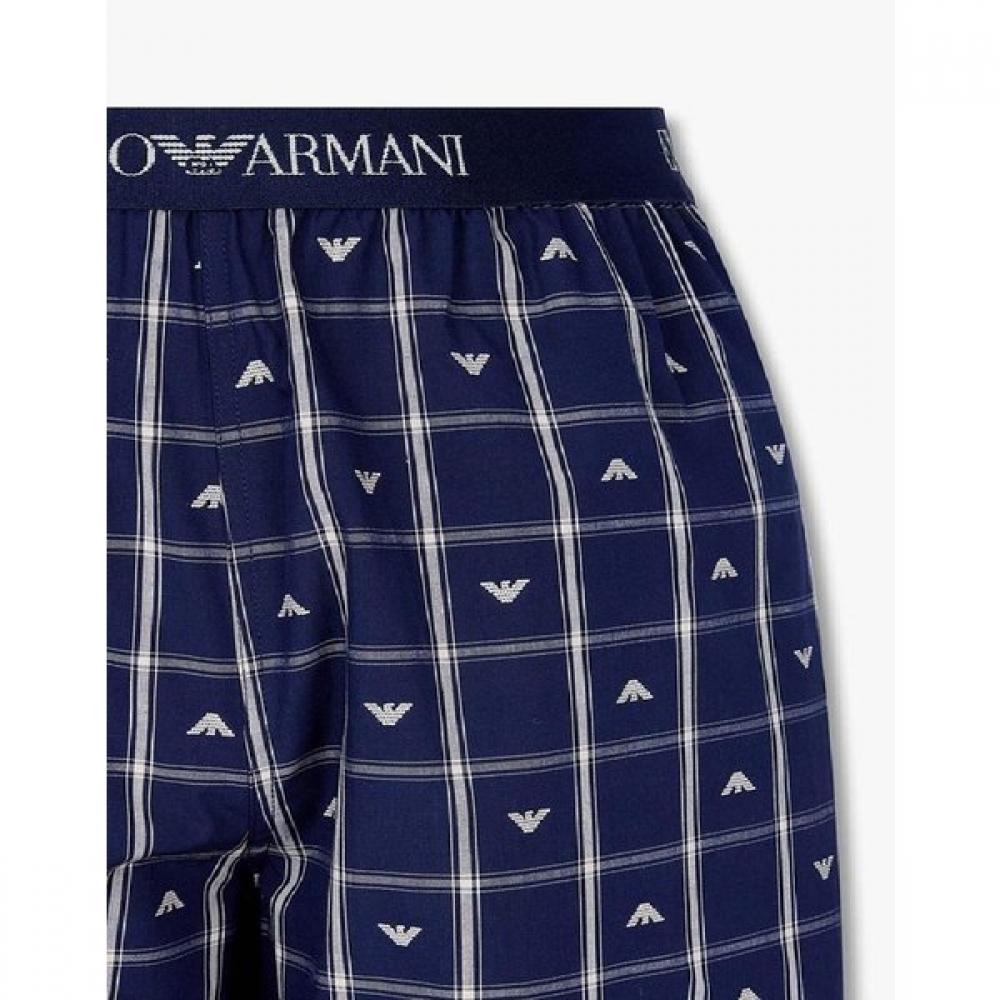 Emporio Armani Men S Eagle Logo Pattern Lounge pantS  0816132007 
