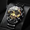 Stylish Men's Quartz Watch - Stainless Steel Calendar Watch with Classic Casual Design, Ideal for Daily Wear, Business, and Formal Occasions