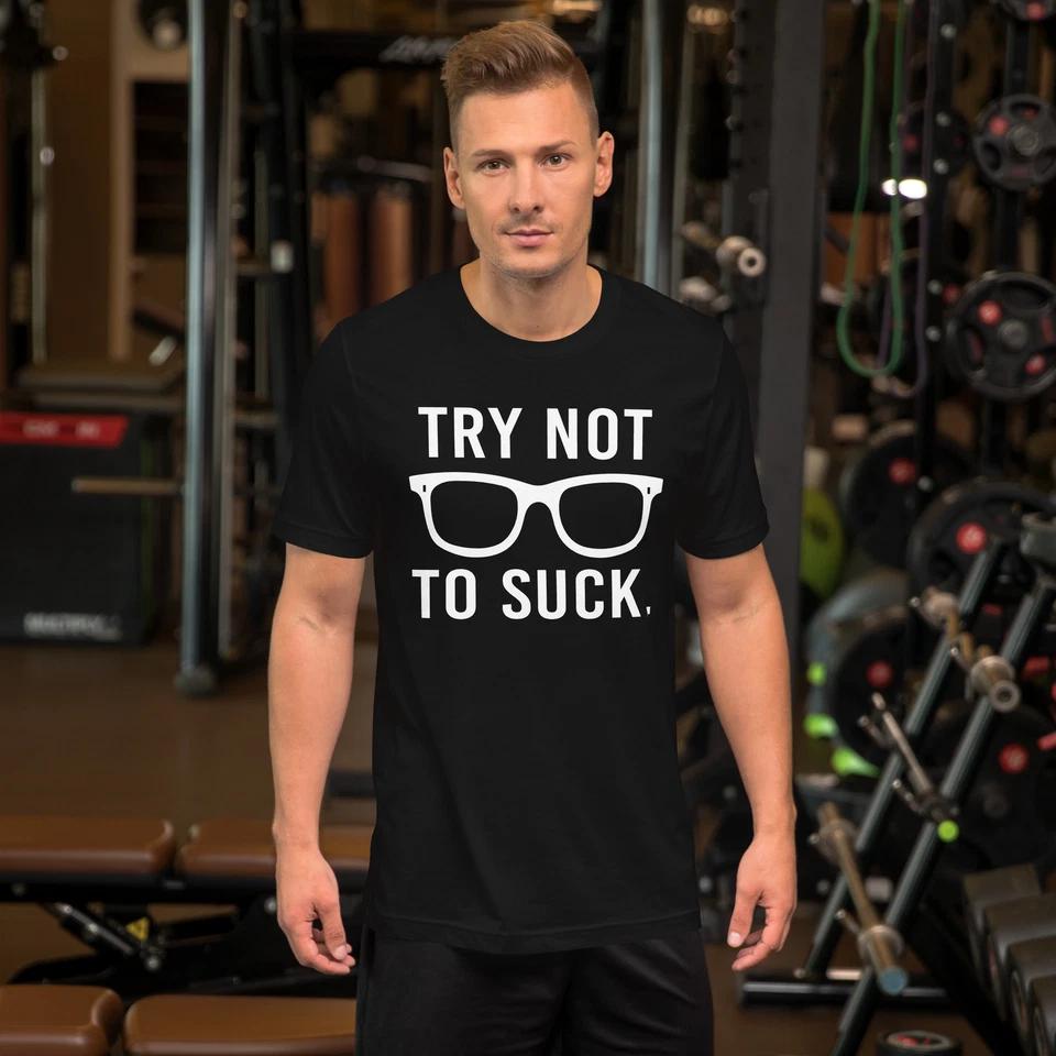 

Chicago Cubs Maddon-Inspired Try Not To Suck Unisex Tee S-5XL S