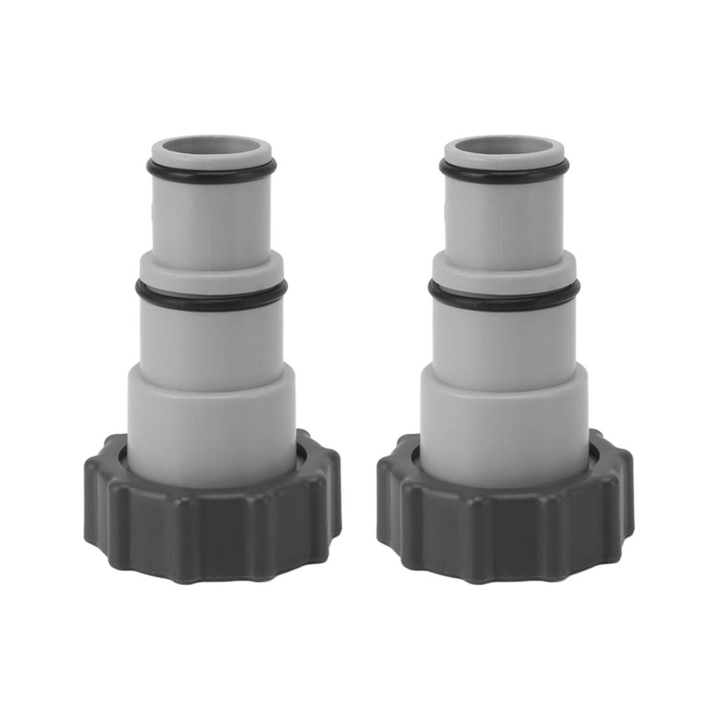 2PCS Pool Hose Adapter Replacement 1.25 Inch To 1.5 Inch Type A Pool Filter Hose Adapter for Swimming Pool