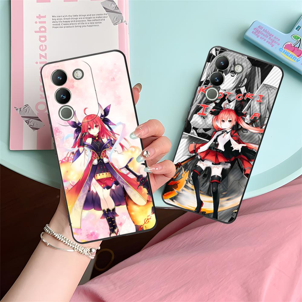 Date a Live Kotori Itsuka TPU Mobile Phone Case for VIVO Y77 76 75 74 73 72 58 56 55 51 50 38 36 Y19 Y18 Y03 Y01 5G Cover