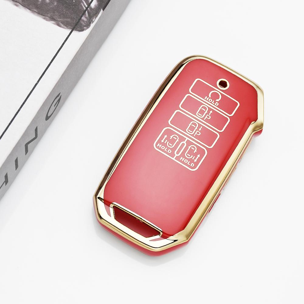 For Kia Carnival Sedona  Sorento Mq4 9Buttons Tpu Shell Fob Keychain Car Key Case Cover For Kia K7 K8 V6  Ev6 Dl3 K5