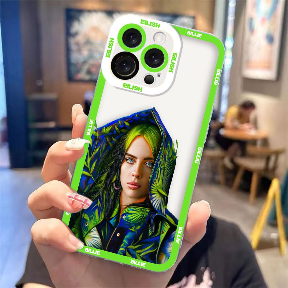 

Чехол для телефона Billie Eilish с принтом B-Billies E-Eilishs для VIVO V20 V21 V21E V23 V23E V25 V27 V27E V29E V30E V30 V40 V50 V60 Y02 Y03 VIVOV275G