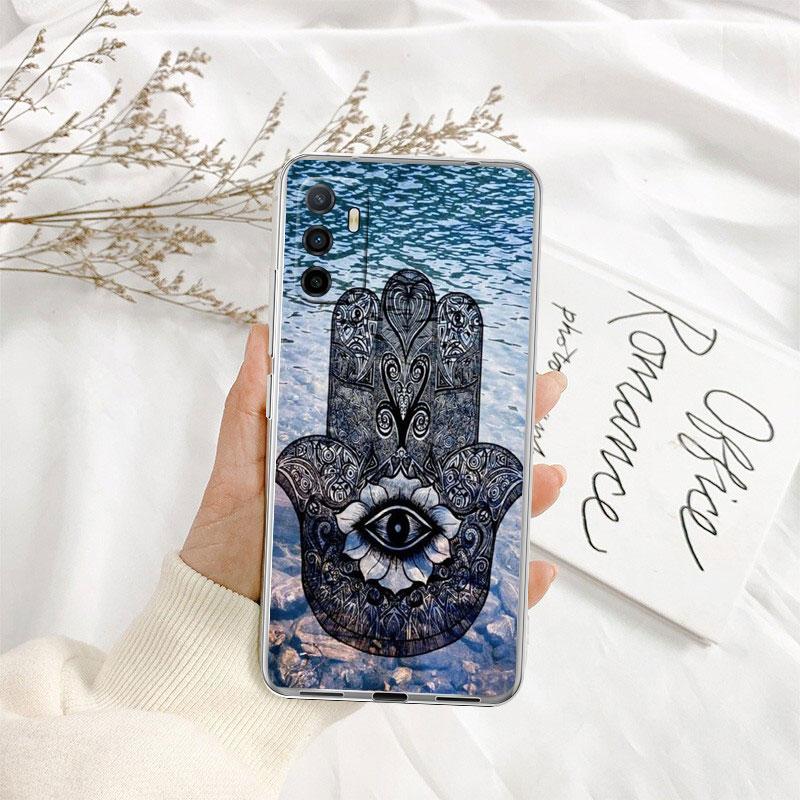 Hamsa Hand Amulet Psychedelic Case for Motorola G10 G20 G30 G31 G32 G34 G35 G41 G42 G50 G51 G52 G55 G60 G60S G62 G71 G72 G75