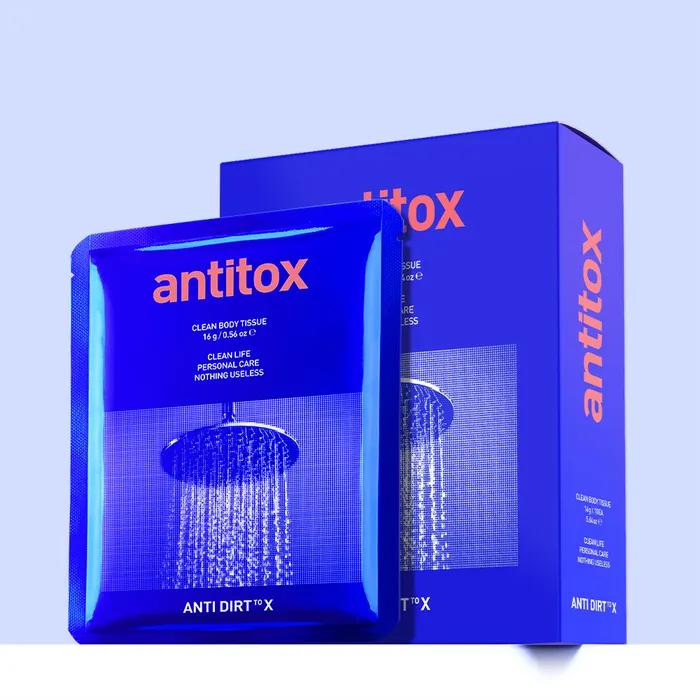 [Refreshing Deotissue] Anti-Tox Clean Body Tissue [10 sheets] 2 boxes