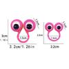 20PCS Fun Wiggle Eyeball Puppet Finger Rings Plastic Party Souvenir Toys for Kids Jokes Practical Game Gifts Birthday Decoration
