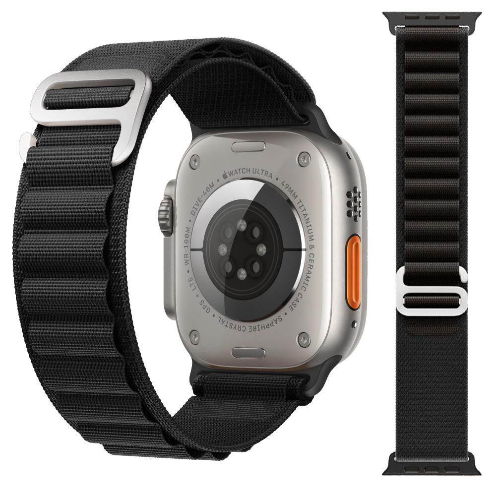 Watch Strap for Apple Watch Series 10 42mm/9 8 7 41mm/SE (2023) SE (2022) SE 6 5 4 40mm/3 2 1 38mm Nylon Watch Band Plastic Buckle