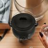 Halloween Witch Pot with Lid Heat-Resistant Portable Incense Burning Mini Cast Iron Cauldron Party Decoration KTY