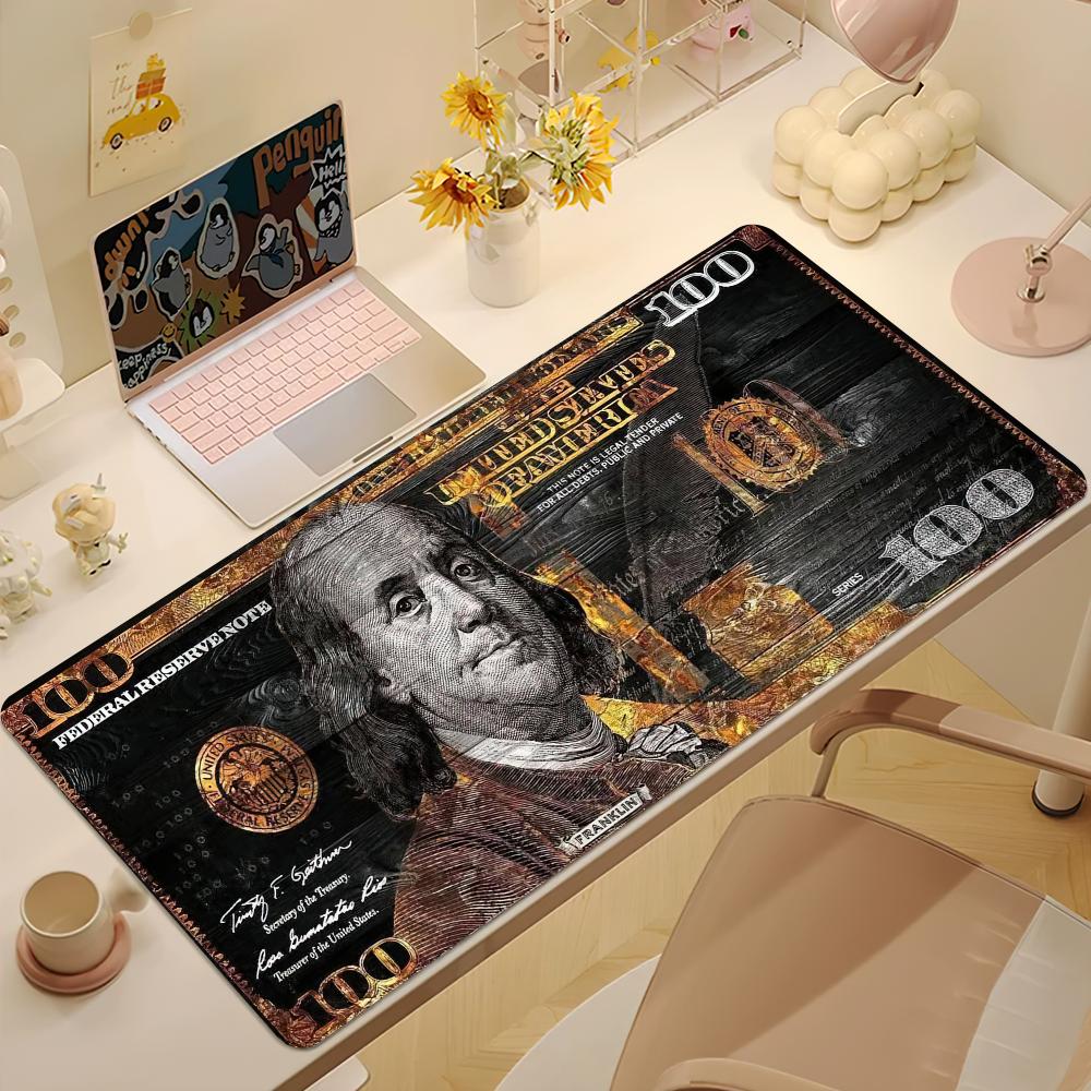 Money Classic Dollar Funny Mouse Pad Nonslip Thickened MousePad Student Gaming Cushion Large Writing Lockedge Office