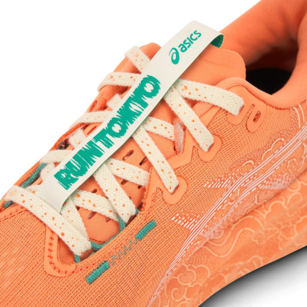 Asics Novablast 5 Tokyo Unisex Sneakers Orange Sun-Peach White 1013A206-700