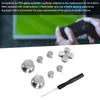 Game Controller Aluminum Alloy Buttons Thumb Stick Set Replacement Parts