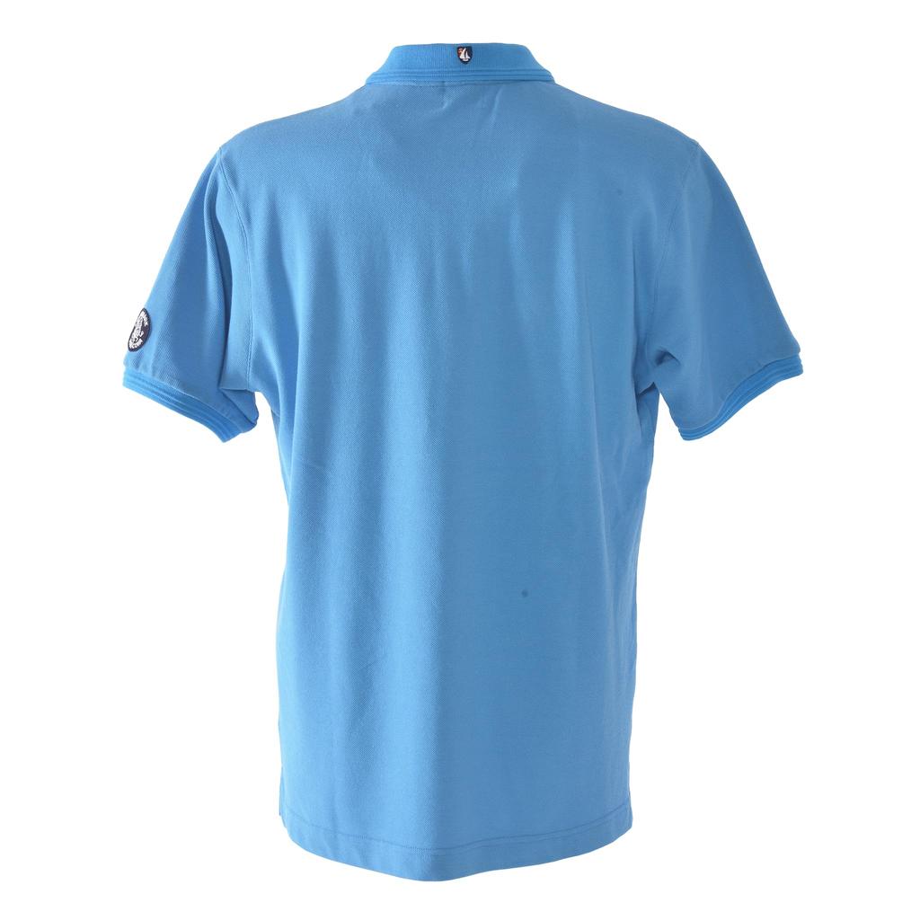 Sinacova Short Sleeve Polo Anchor Classic 10000590260L Men's Shirt, 100% Cotton, Pique, Patch, Simple, Design,