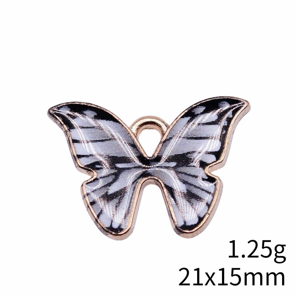 Wedding Anniversary Bracelet Charms Butterfly Bee Enamel Charms Pendant Audience Bracelet Pendants
