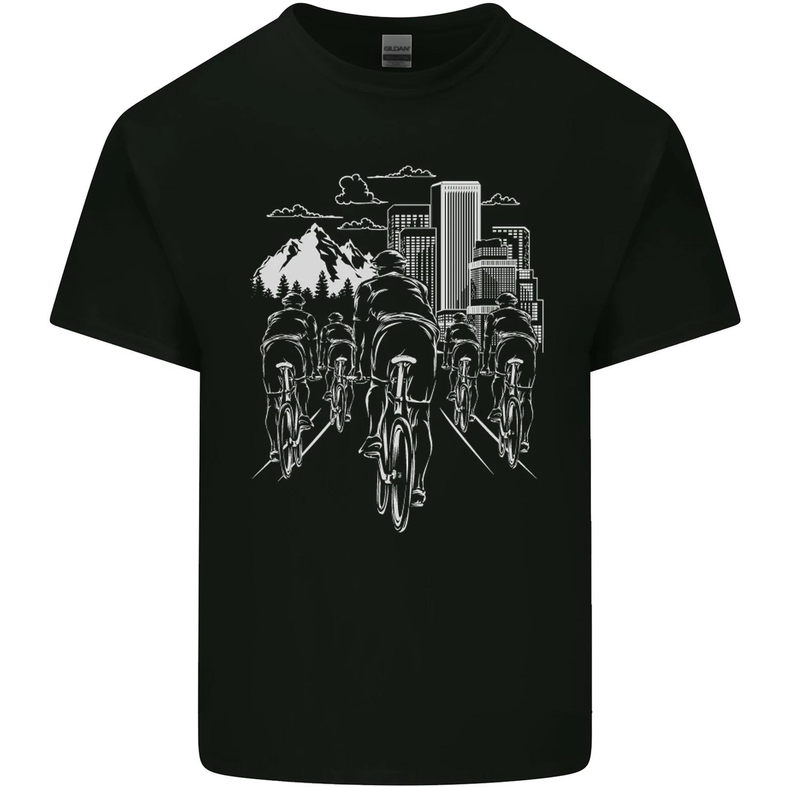 Bike Ride Cycling Cyclist Bicycle Road MTB Kids T-Shirt Childrens 2XL