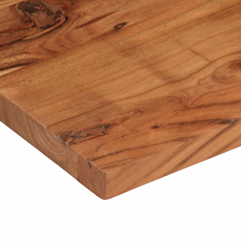 Vidaxl Blat Stołu, 90X20X3,8 Cm, Prostokątny, Lite Drewno Akacjowe